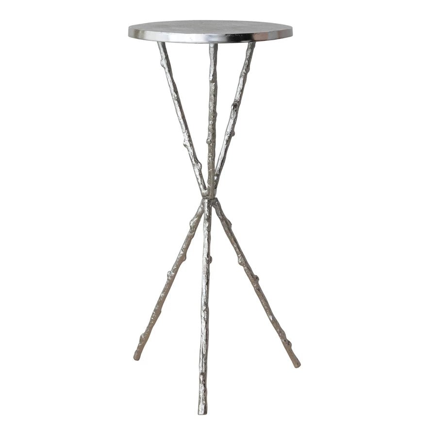 Twig Legged Aluminum Tripod Table - Box Turtle