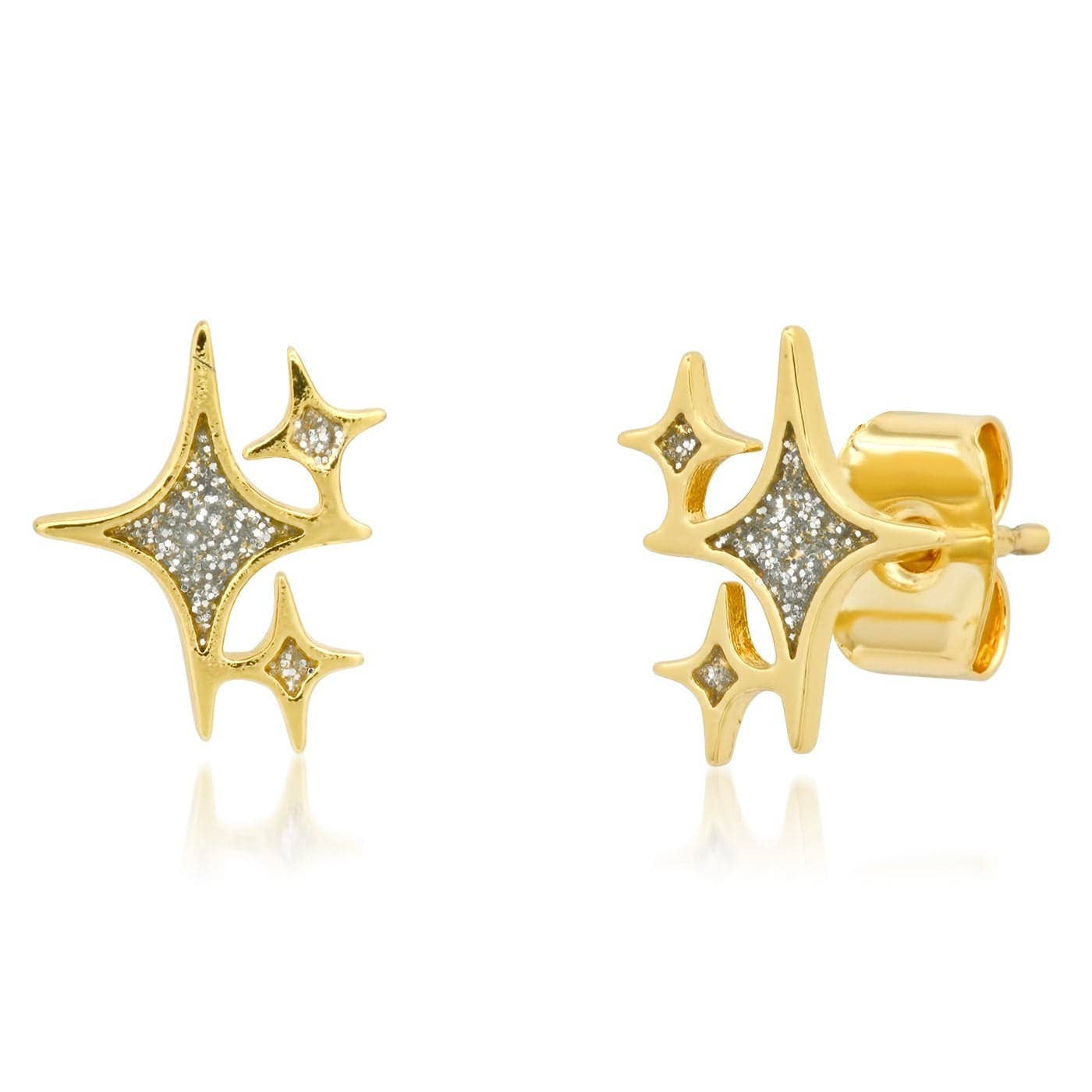 Twinkling Star Studs - Box Turtle