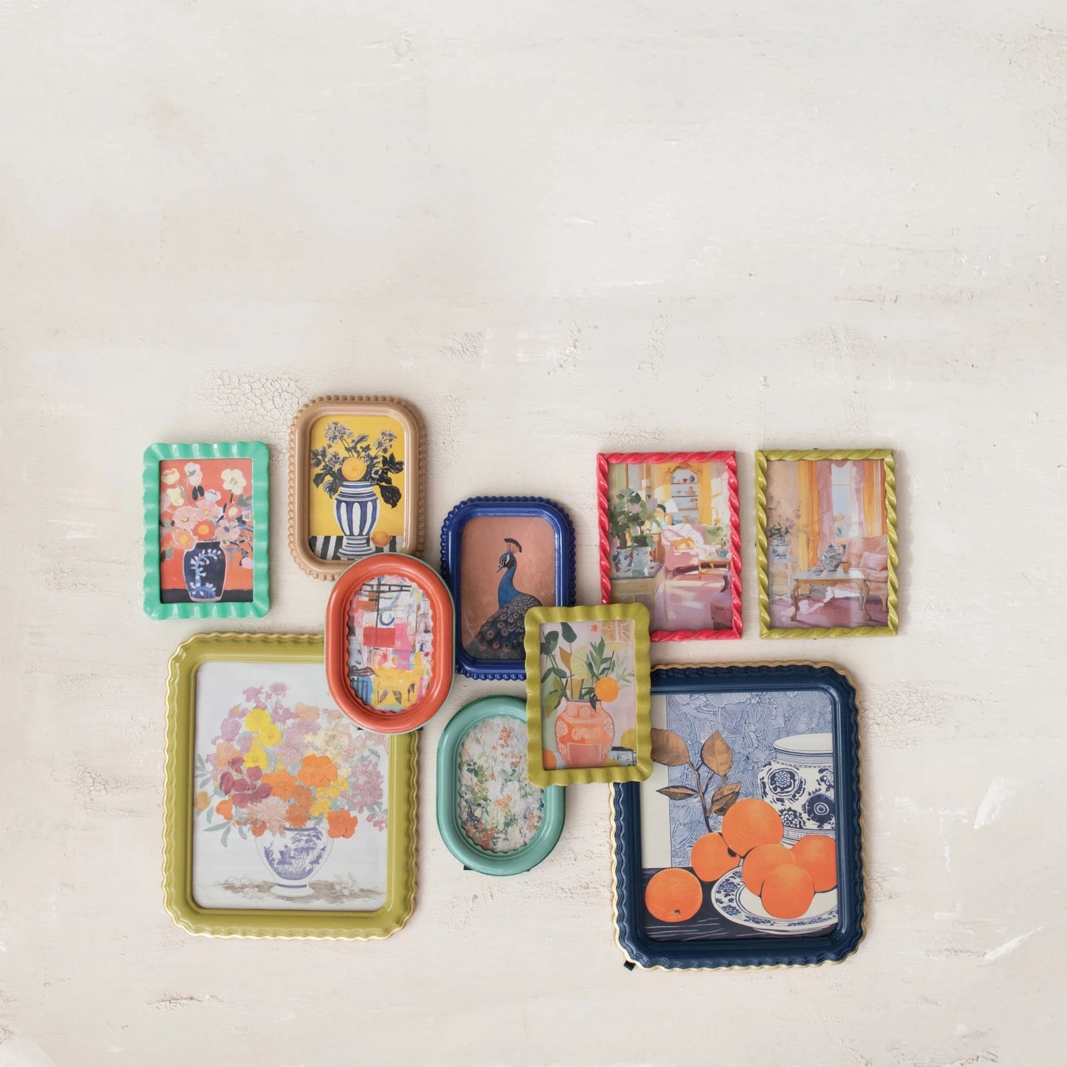 Twisted/Bobbin/Ruffled Photo Frames - Box Turtle
