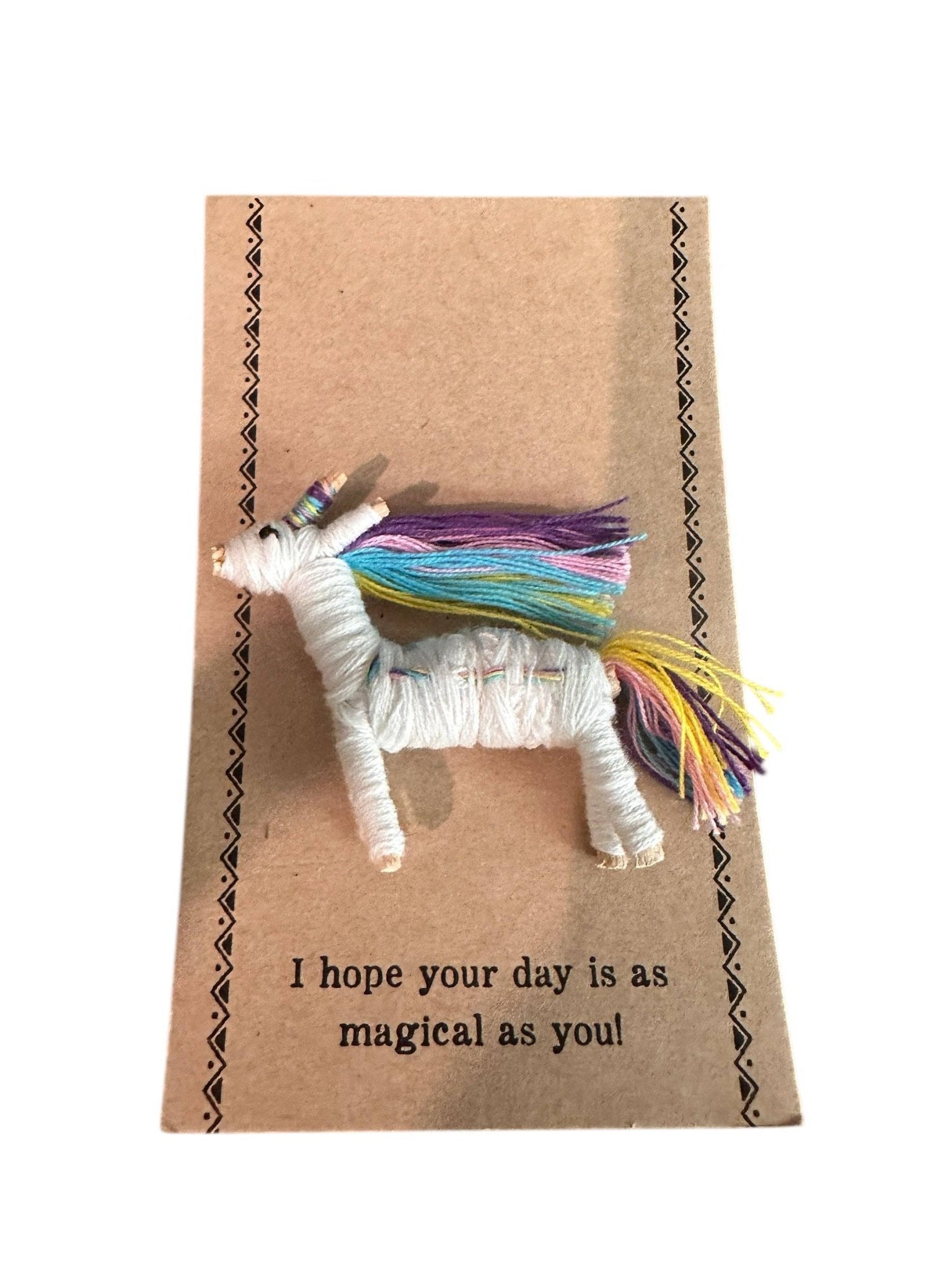 Unicorn Ornament Worry Doll - Box Turtle