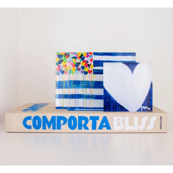 United States of Love Flag Block of Love - Box Turtle