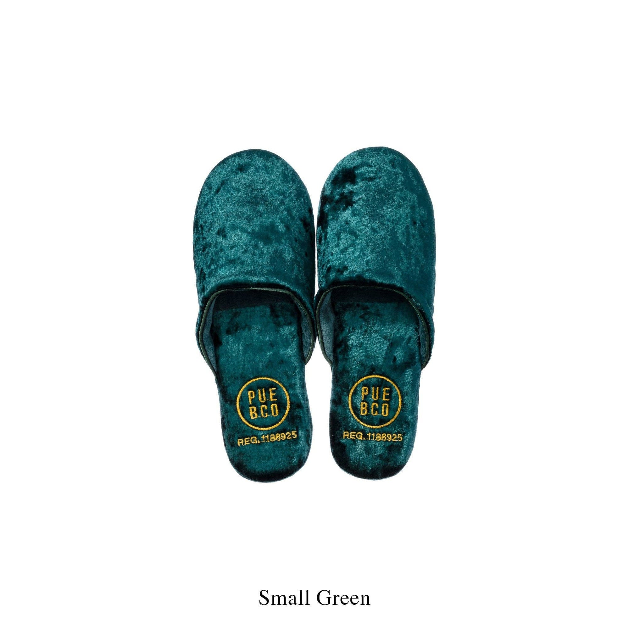 Velvet Slippers - Box Turtle