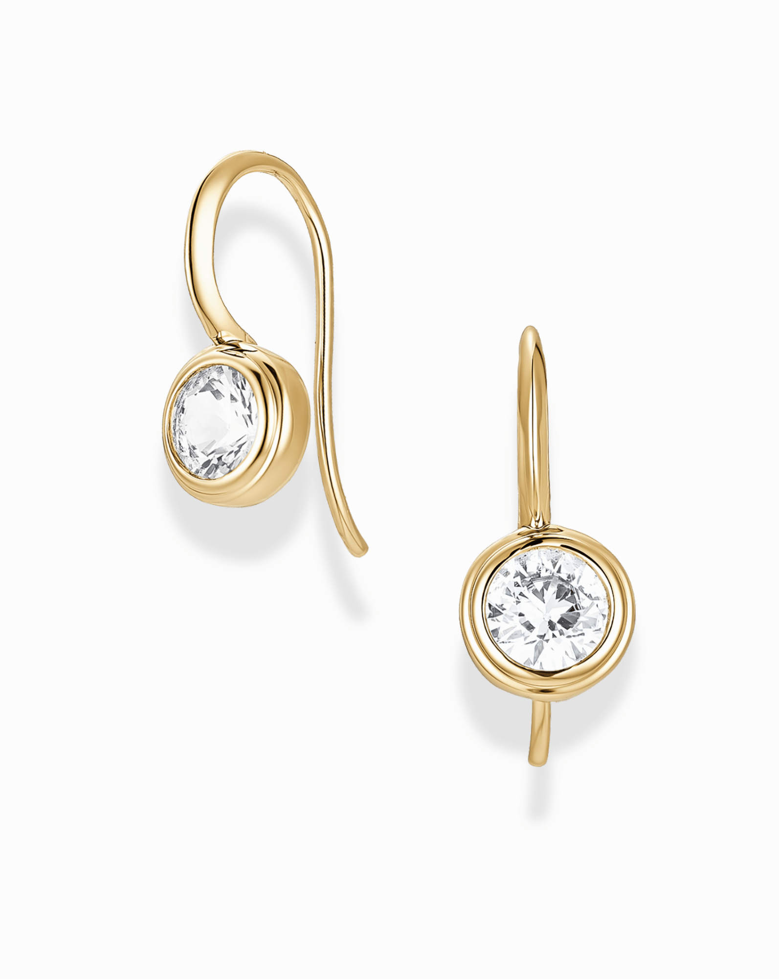 Vera Round French Hook Earrings - Box Turtle