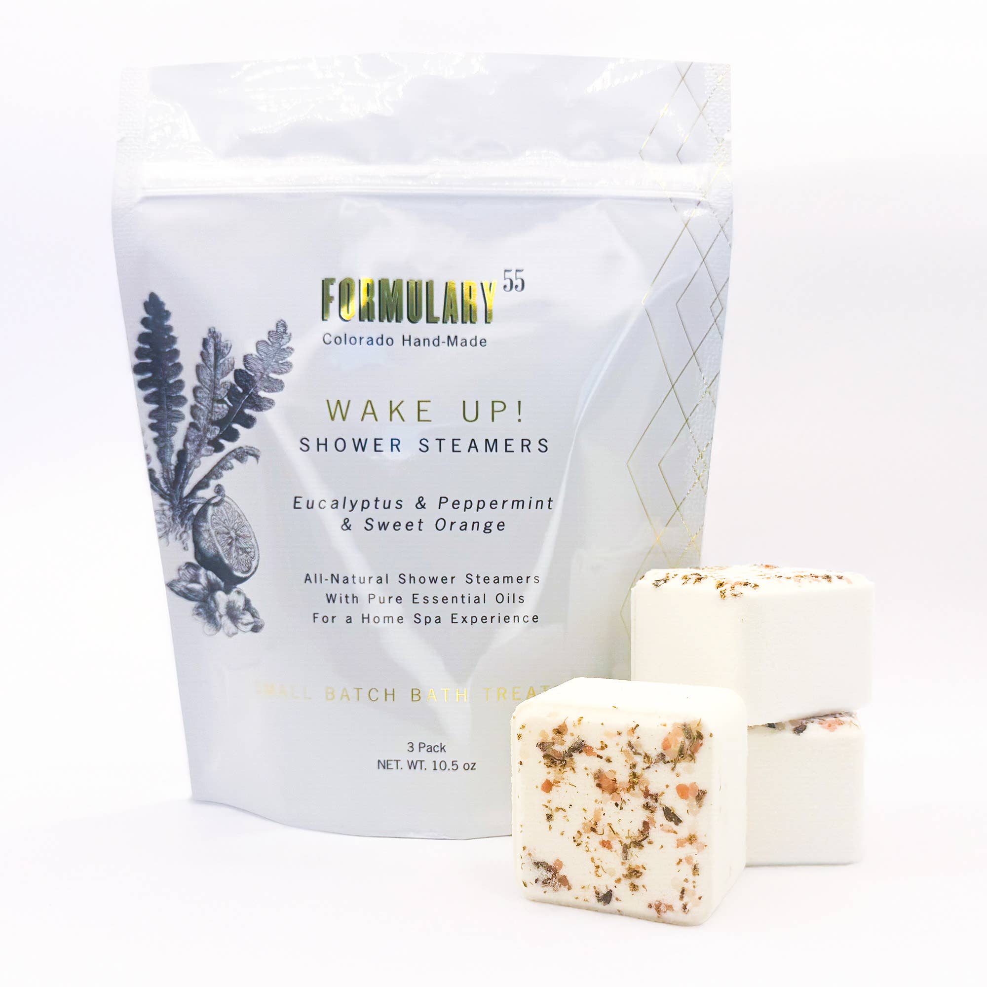 Wake Up Shower Steamers - Eucalyptus & Sweet Orange - Box Turtle