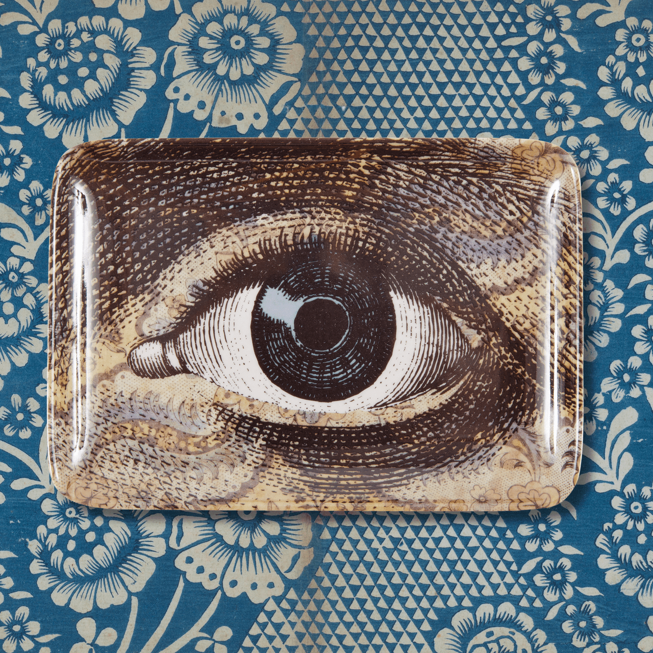 Wallpaper Eye Melamine Valet Tray - Box Turtle