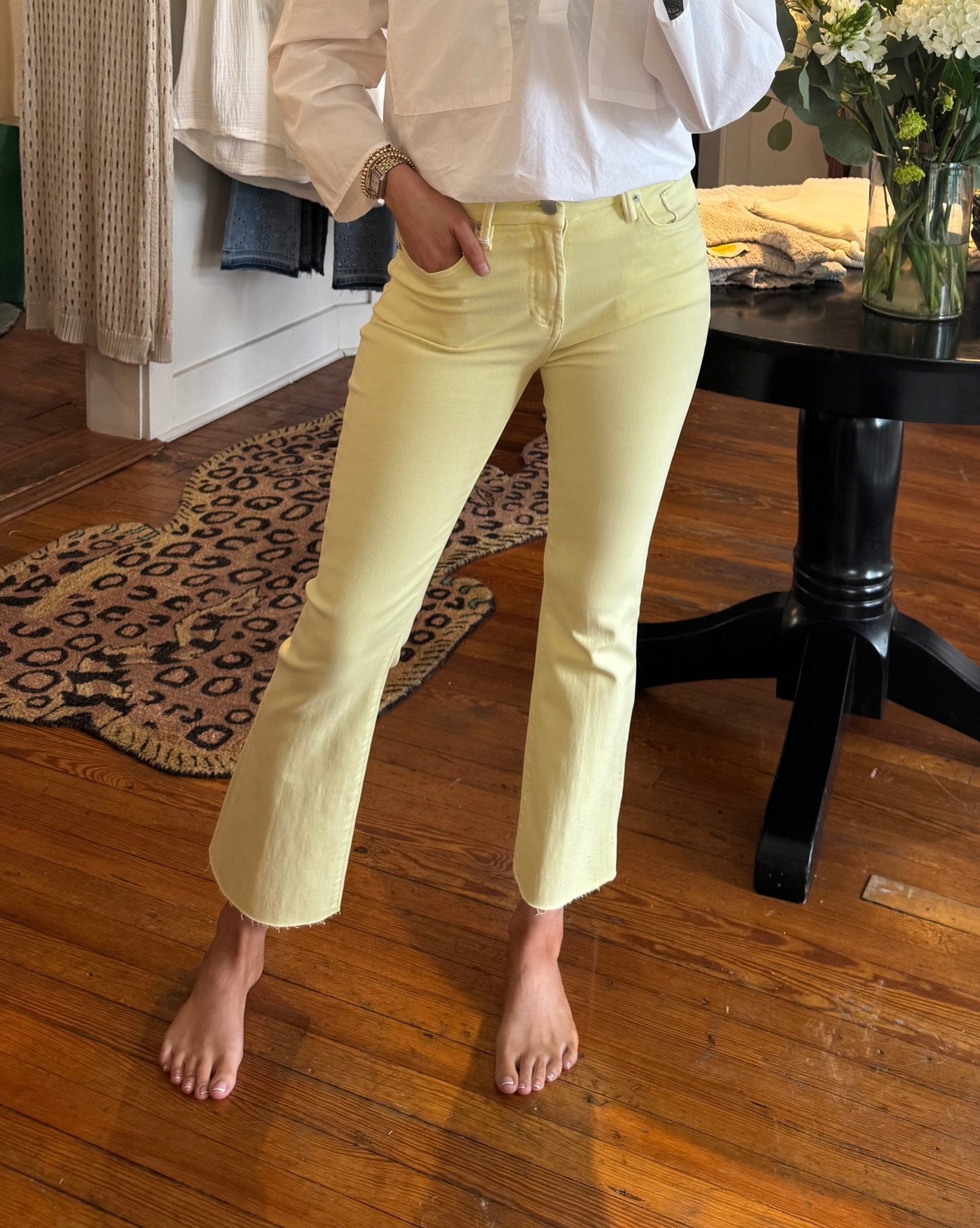 Wax Yellow Jeanne Jeans - Box Turtle