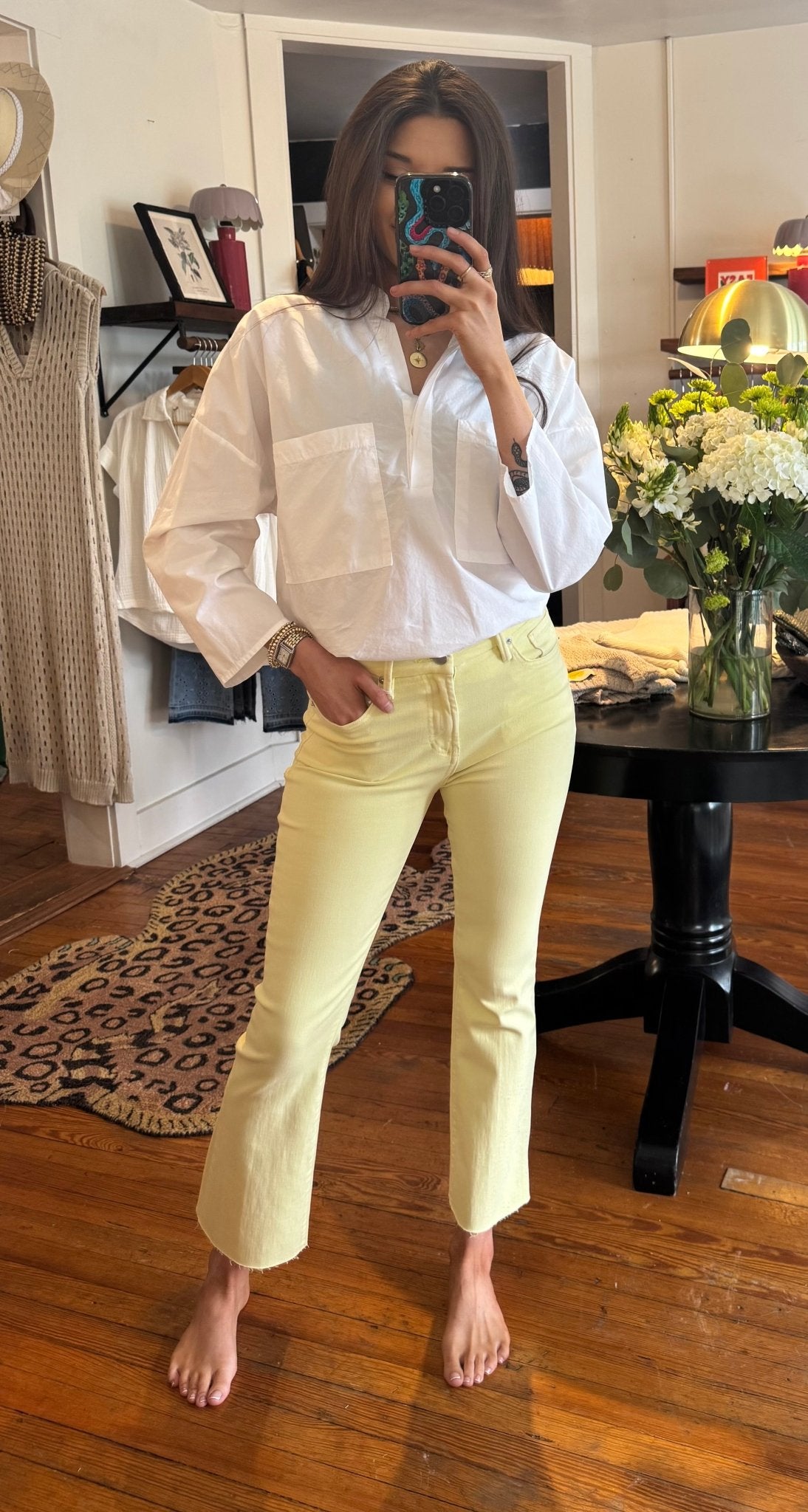 Wax Yellow Jeanne Jeans - Box Turtle