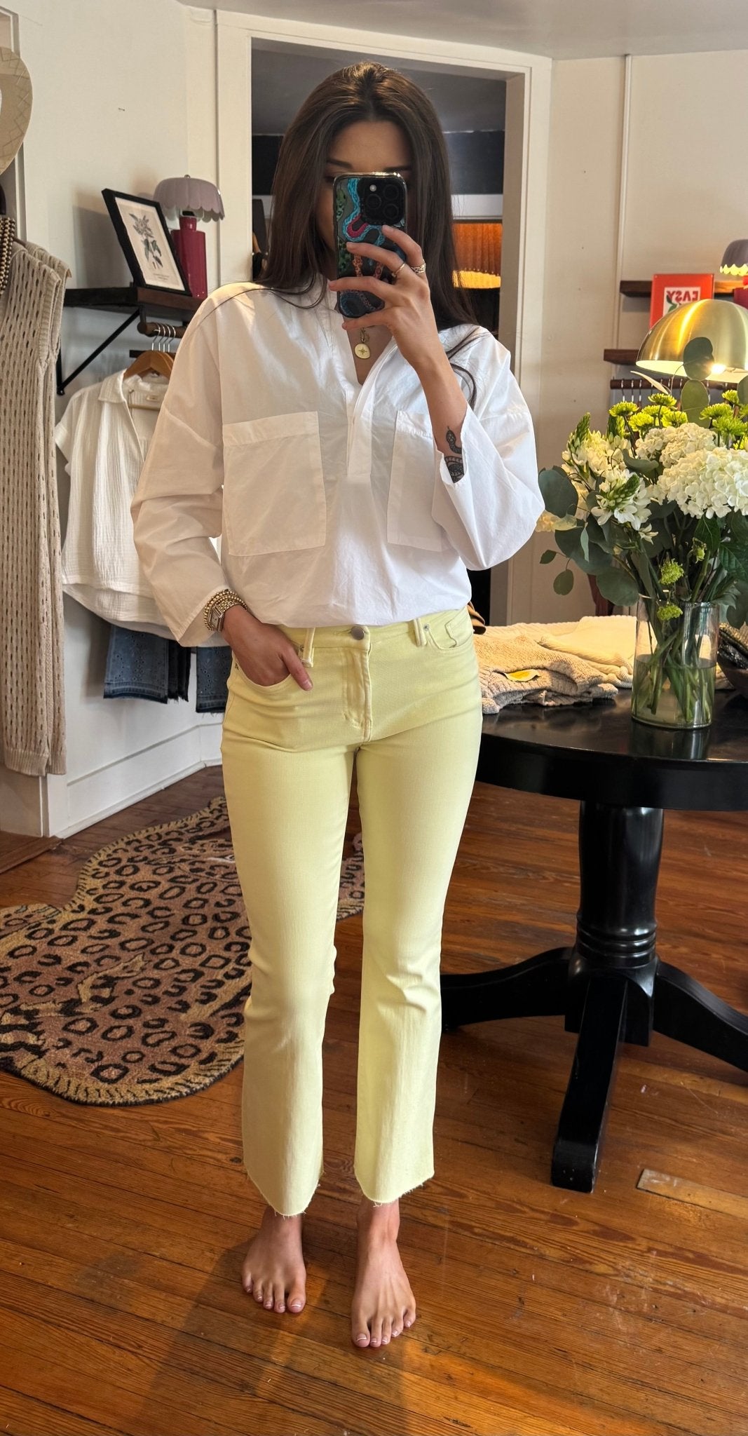Wax Yellow Jeanne Jeans - Box Turtle