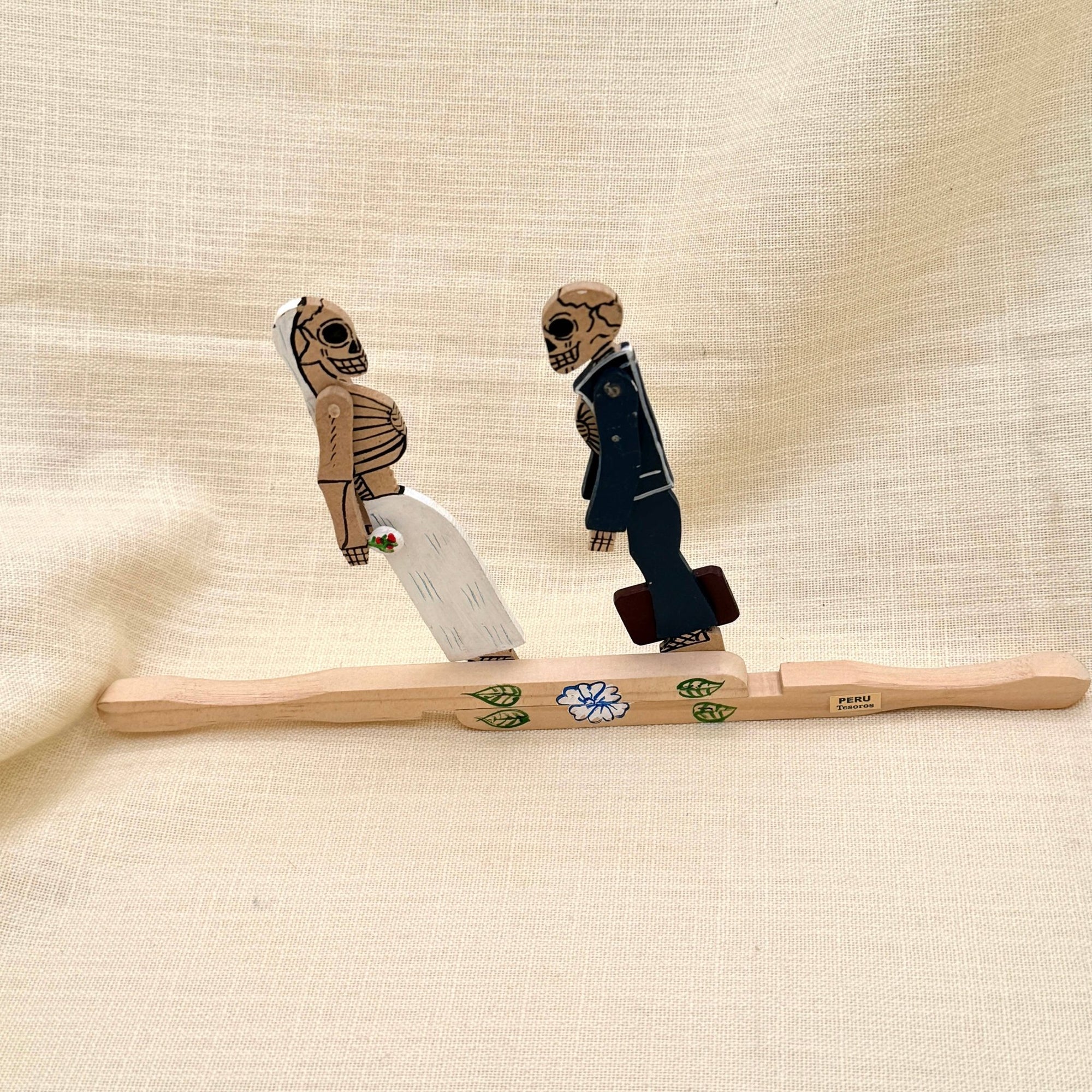 Wedding Skeleton Karate Figures - Box Turtle