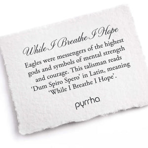 While I Breathe I Hope Necklace