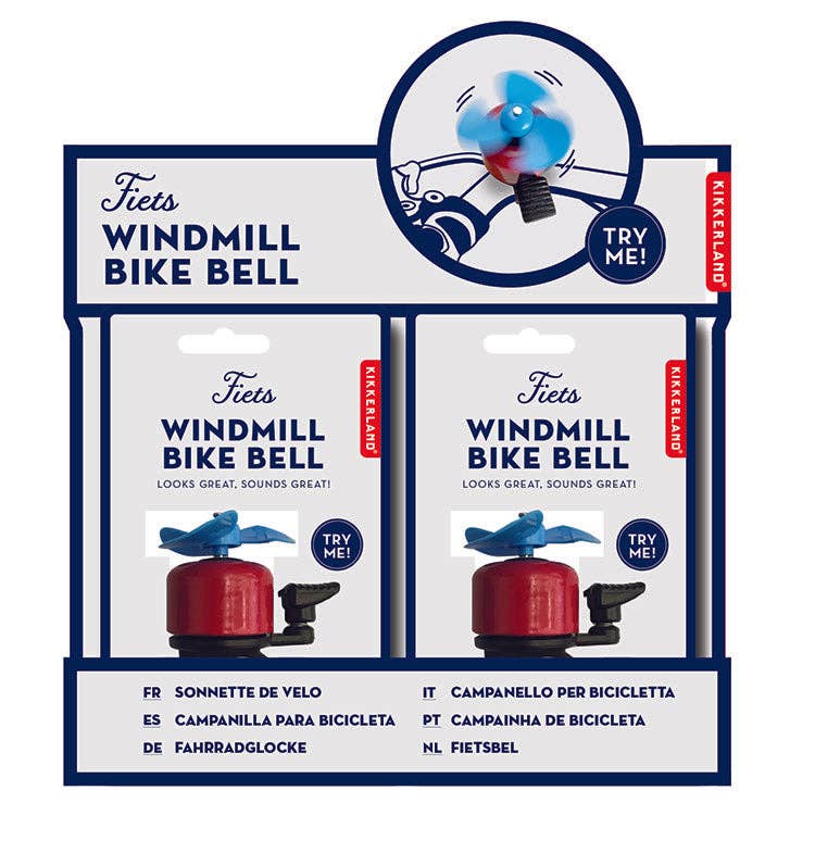 Windmill Bike Bell - Box Turtle