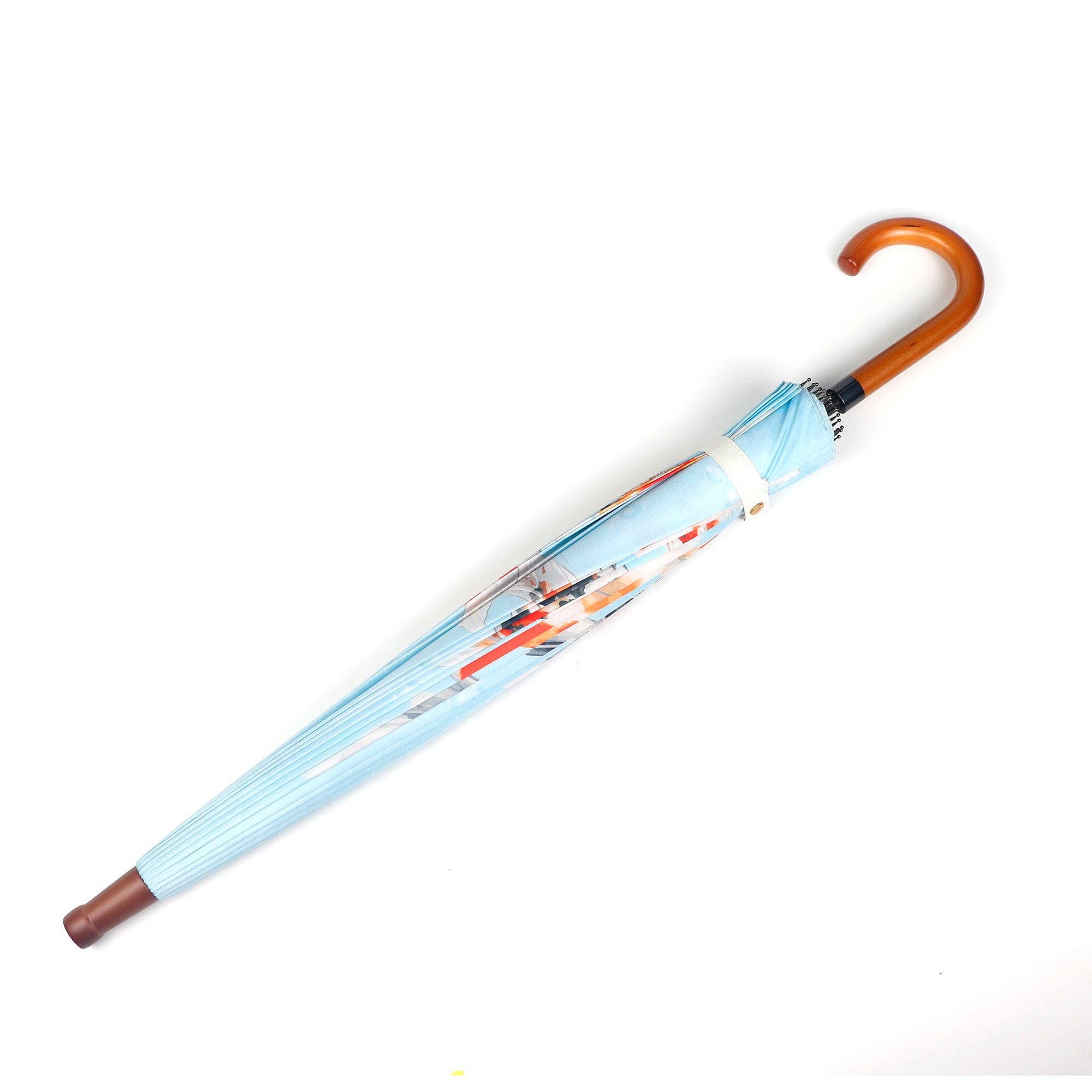 Windproof Japanese Koi Umbrella - Box Turtle