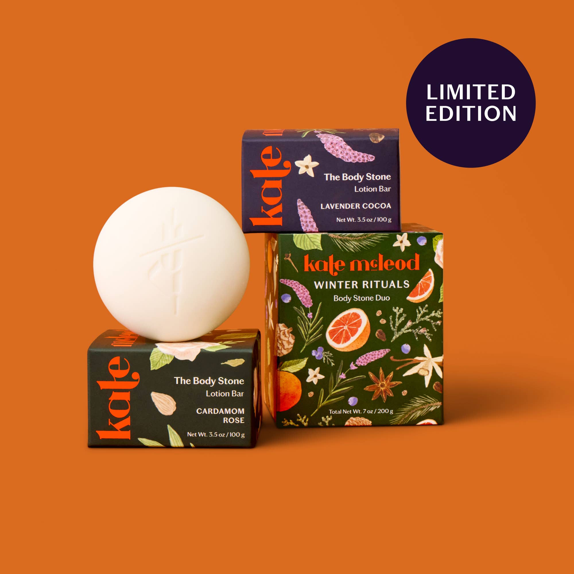 Winter Rituals Body Stone Duo - Box Turtle