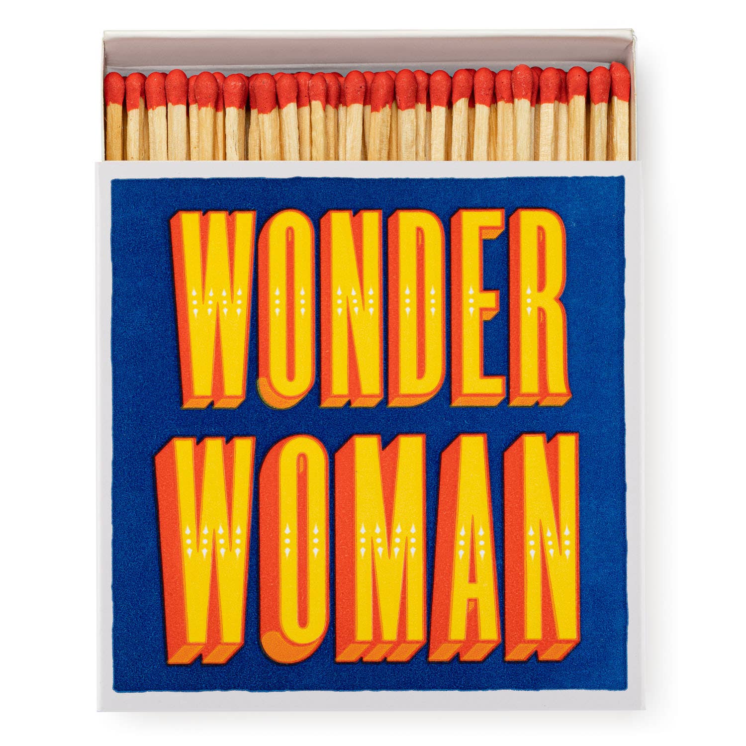 Wonder Woman - Safety Matches - Box Turtle