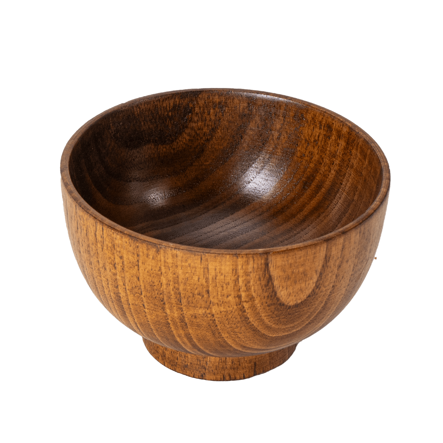 Wooden Rice or Soup Bowl - Box Turtle
