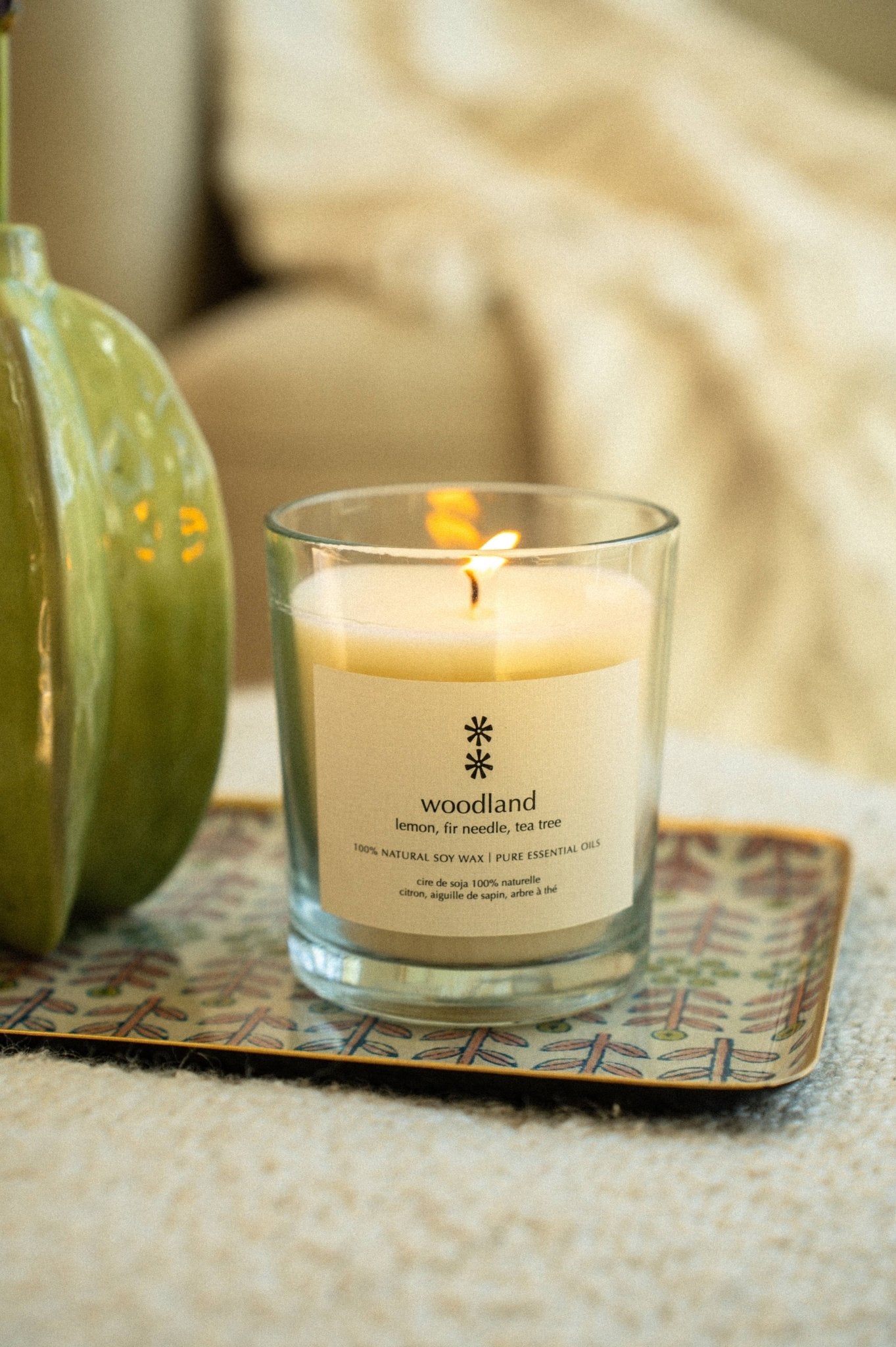 Woodland Soy Candle - Box Turtle