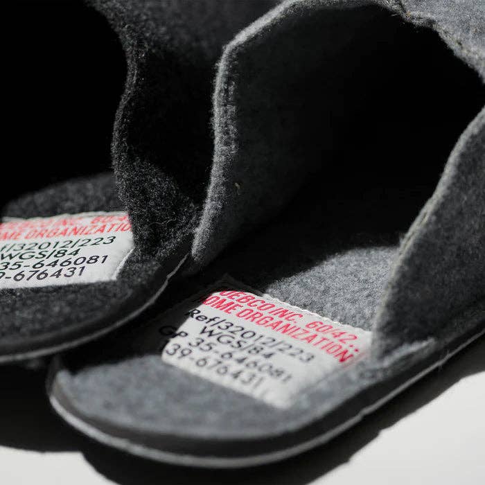 Wool Slippers - Box Turtle