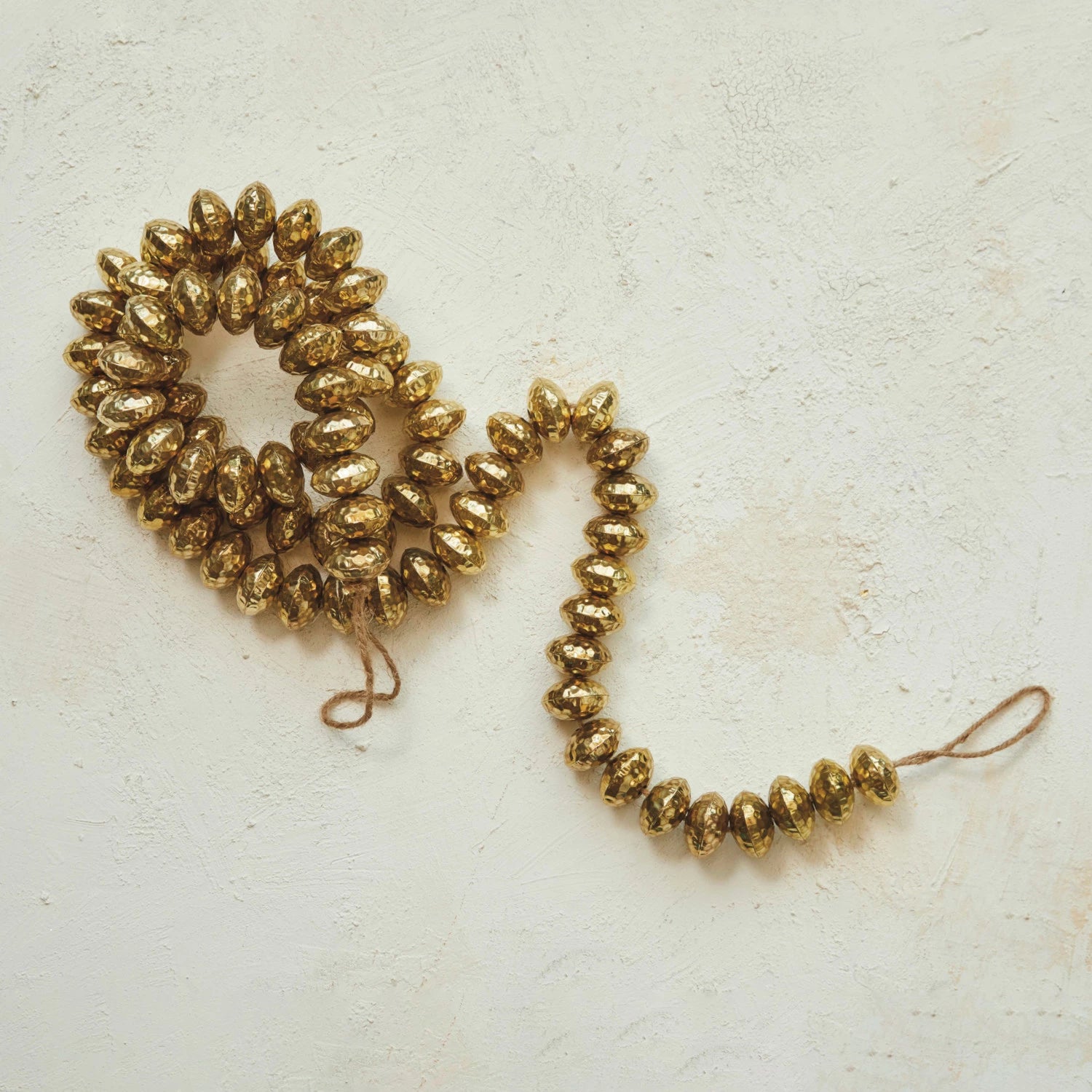 Gold Metal Bead Garland