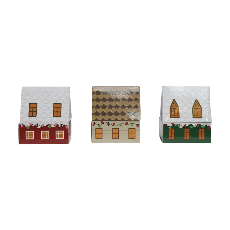 Matches in House Shaped Matchbox