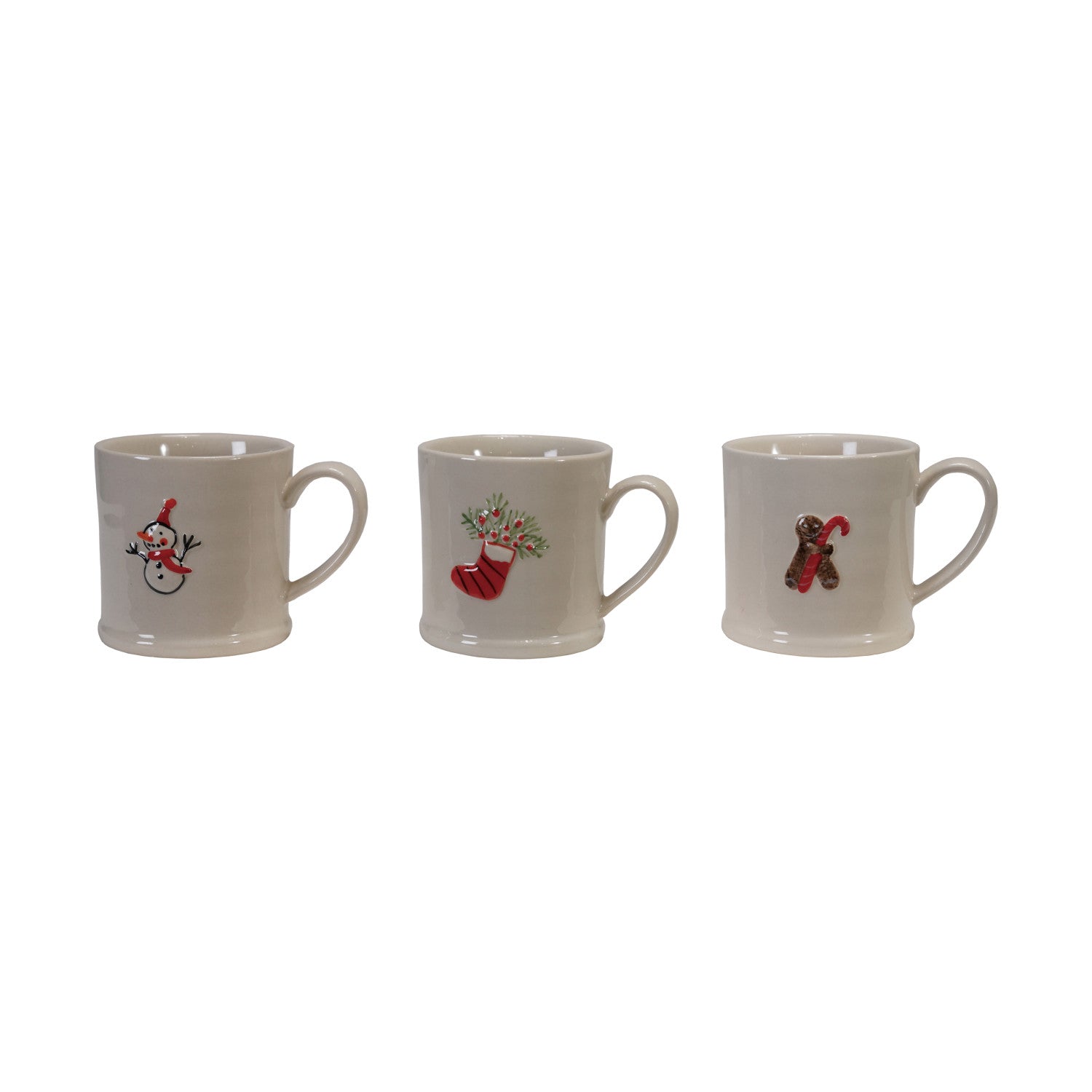 Holiday Icon Embossed Mug