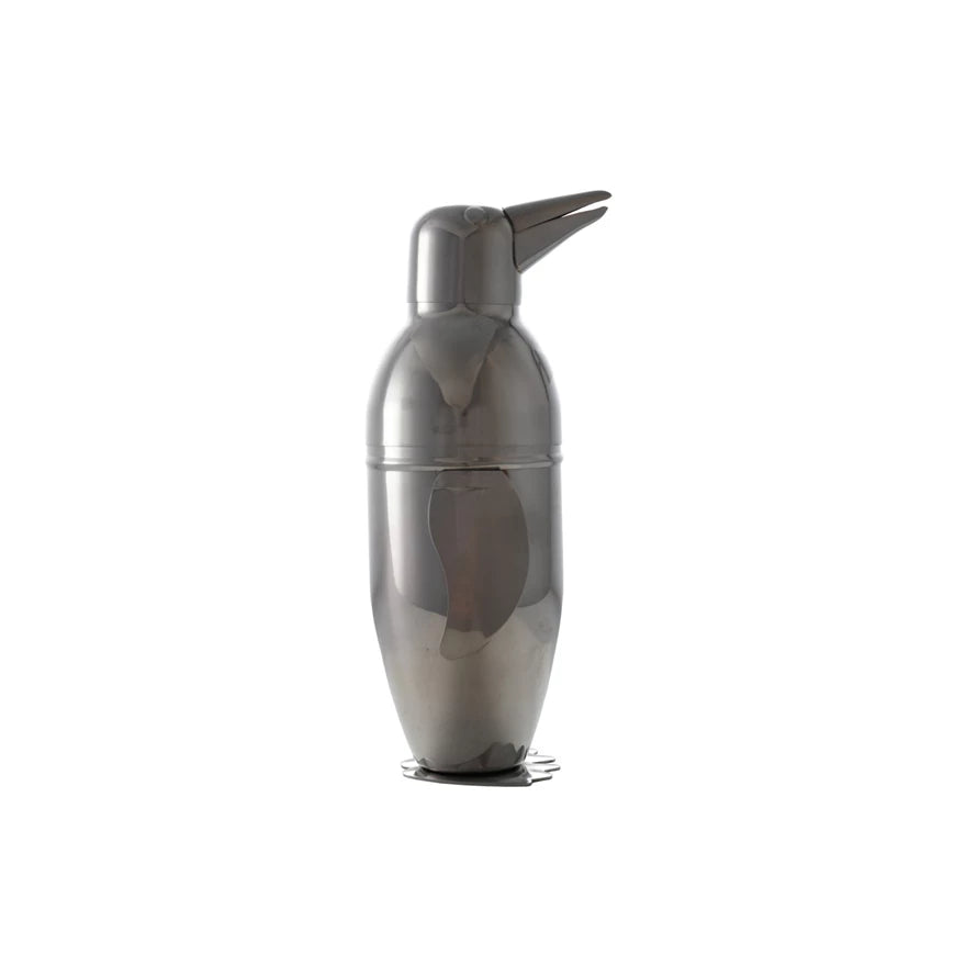 Stainless Steel Penguin Cocktail Shaker