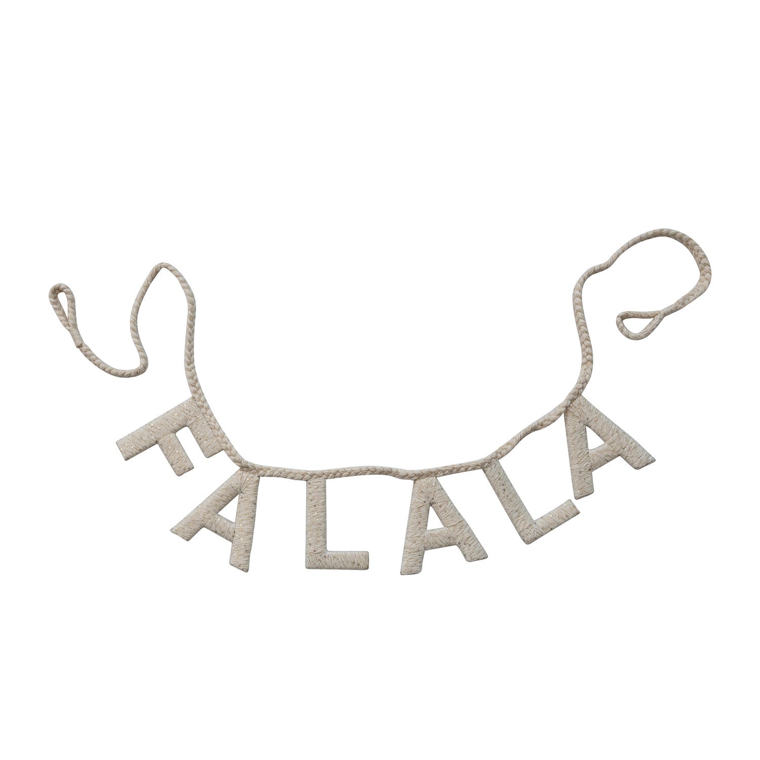 Handmade "FALALA" Braided Garland