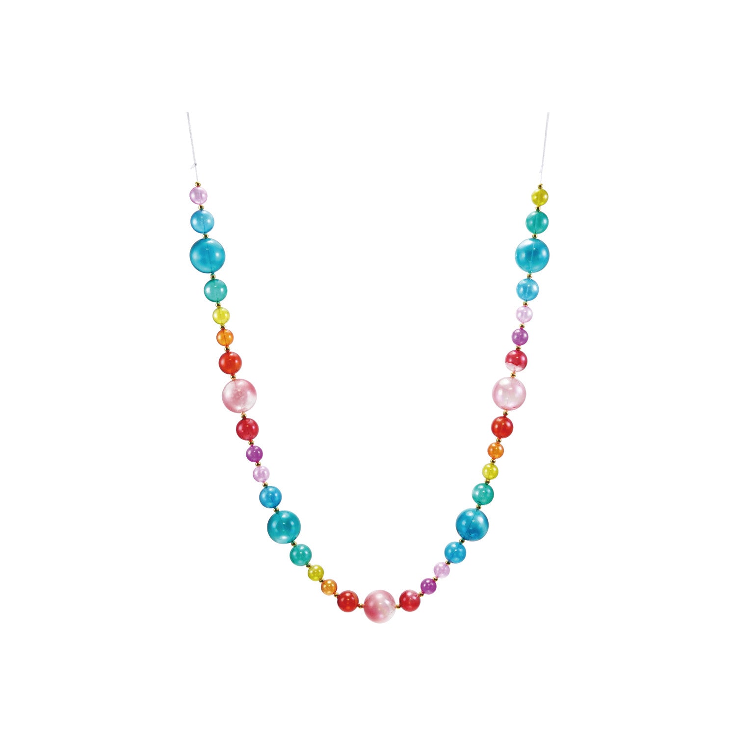 Multi Color Plastic Ball Garland