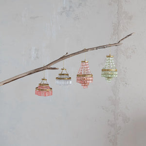 Metal & Plastic Chandelier Ornament