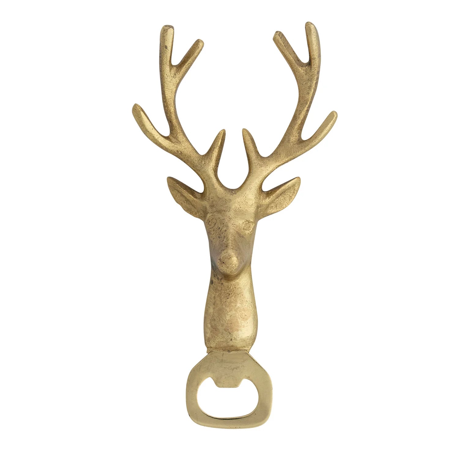 Cast Aluminum Deer Head Bottle Opener