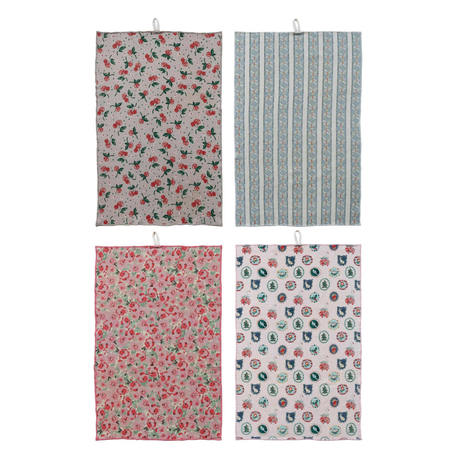 Cotton Printed Terry Cloth Tea Towel