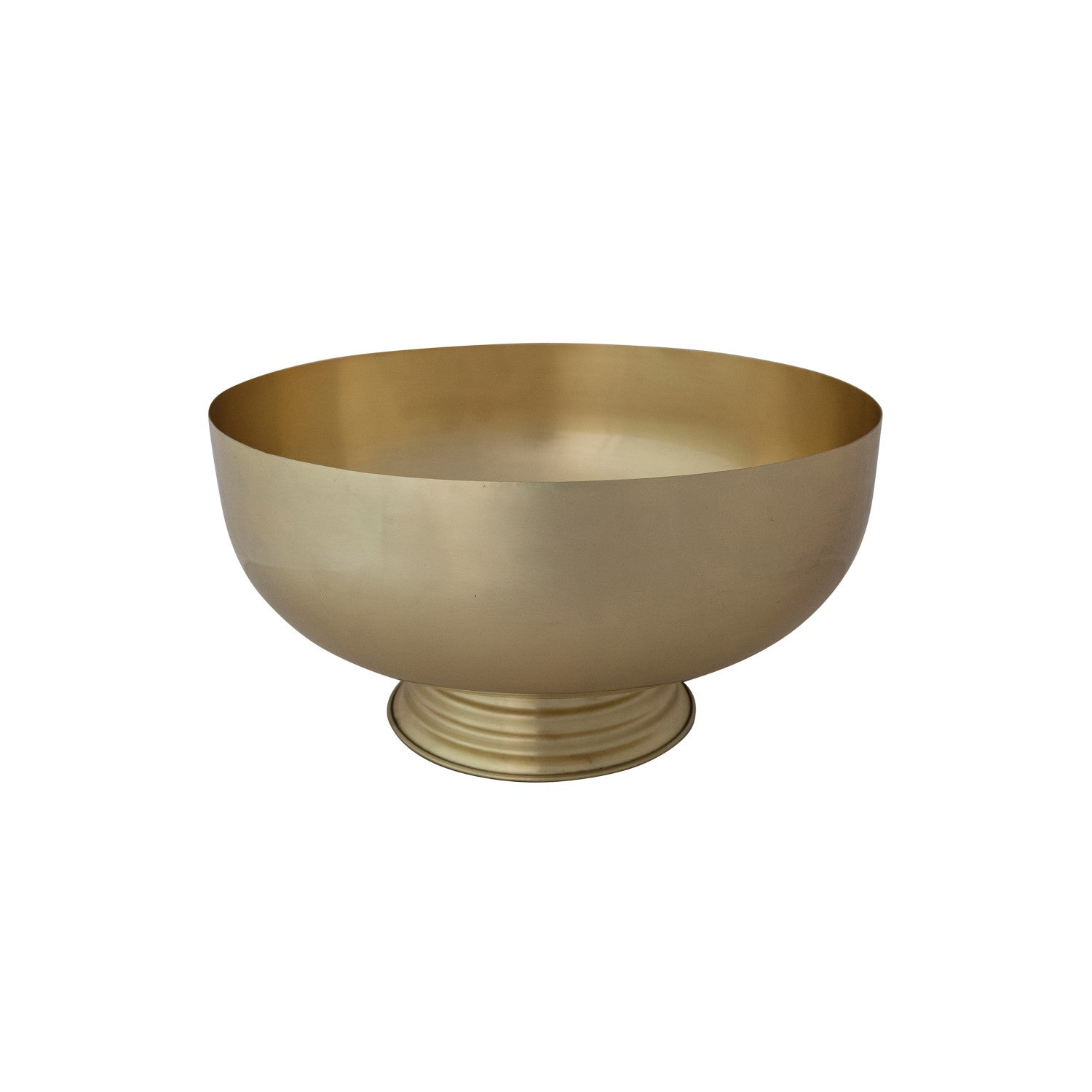 Metal Footed Gold Bowl