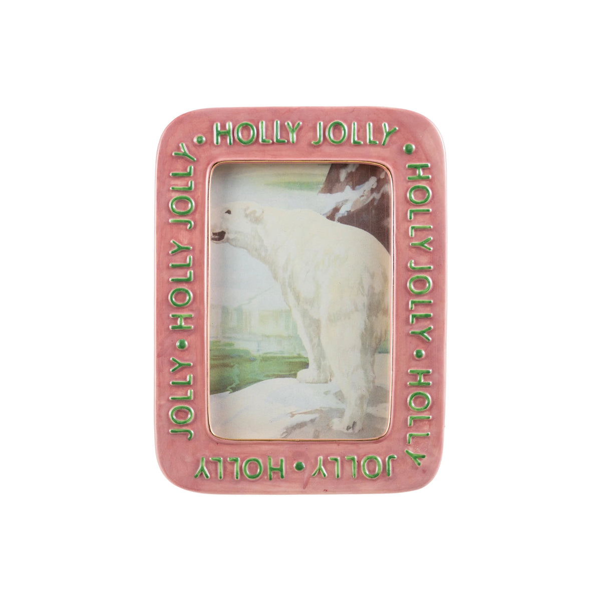 Holly Jolly Photo Frame