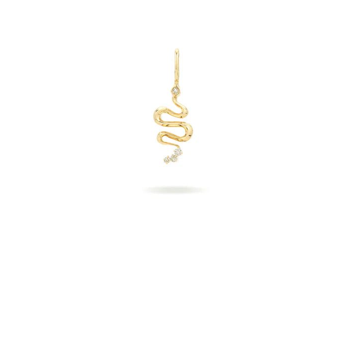 Year of the Snake Diamond Mini Bead Charm - Box Turtle