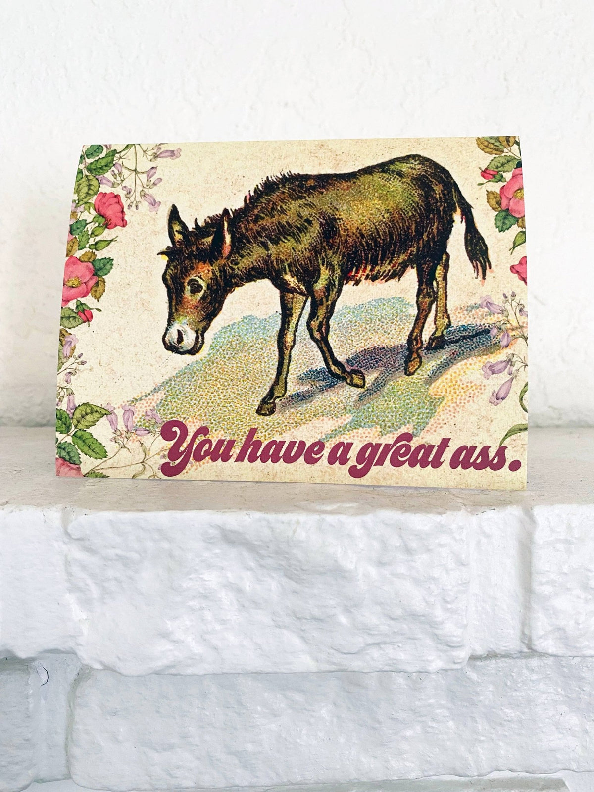 You Have a Great Ass Card - Box Turtle