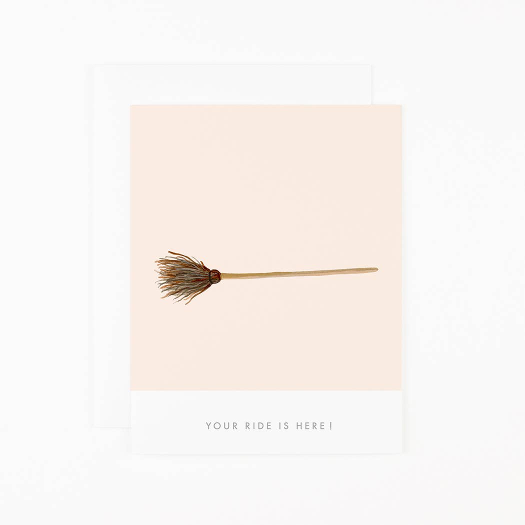 Your Ride is Here! Card - Box Turtle