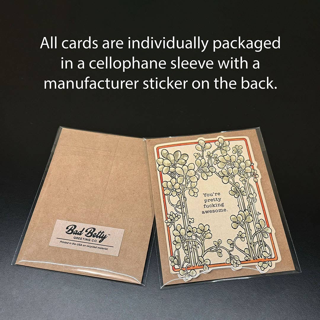 You’re Old…But Like Cool Old - Card - Box Turtle