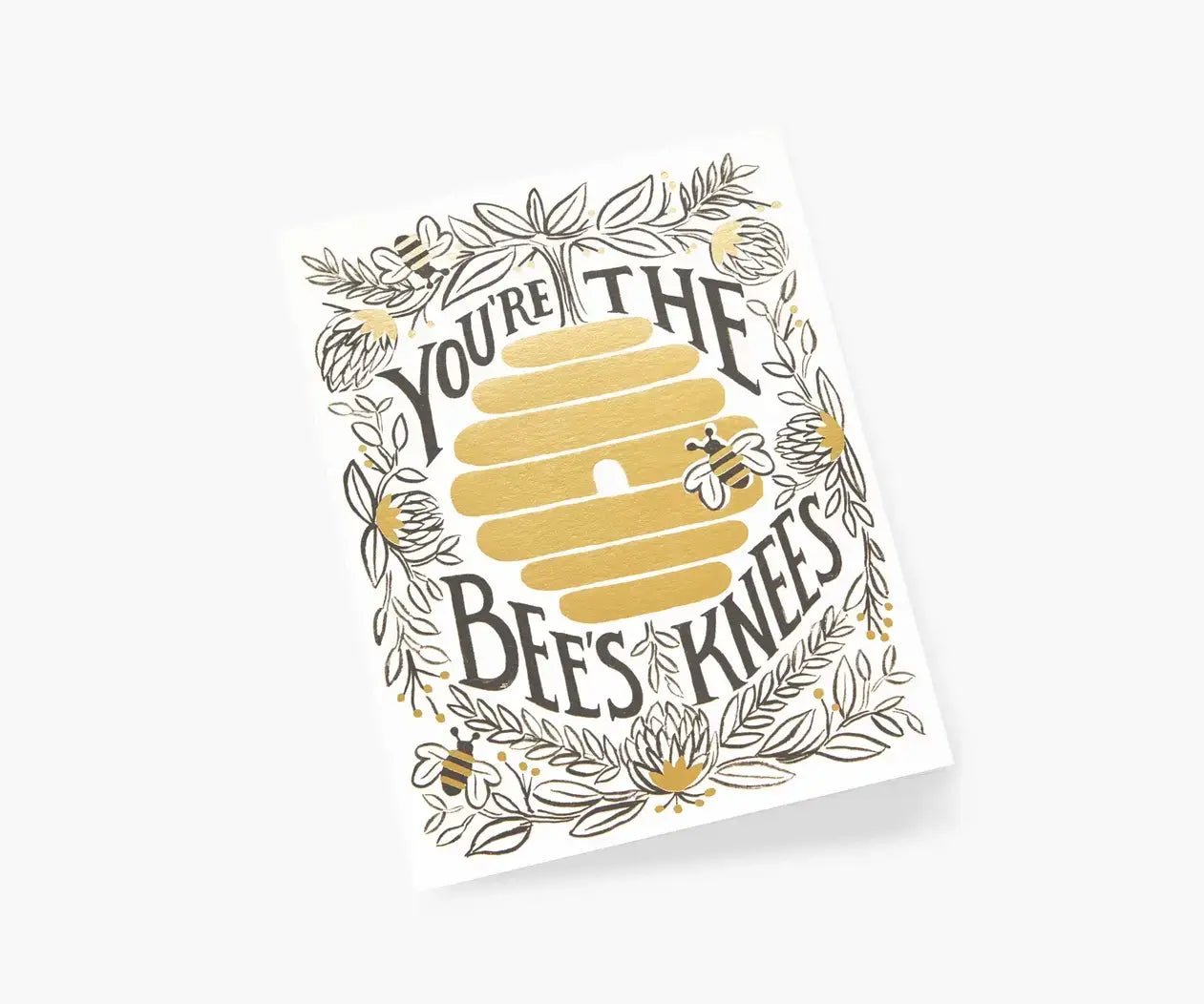 You're the Bee's Knees Card - Box Turtle