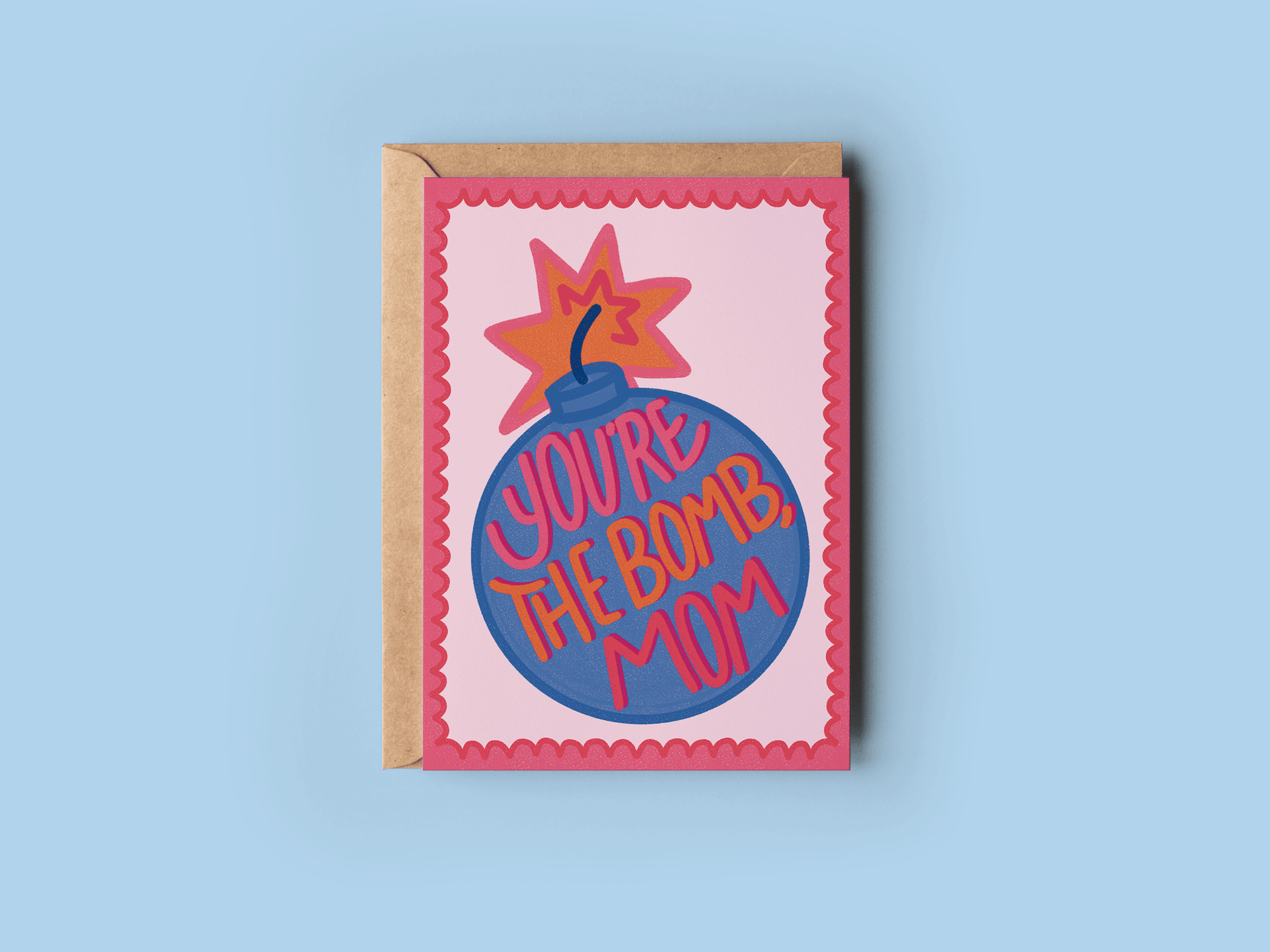You're the Bomb, Mom Card - Box Turtle