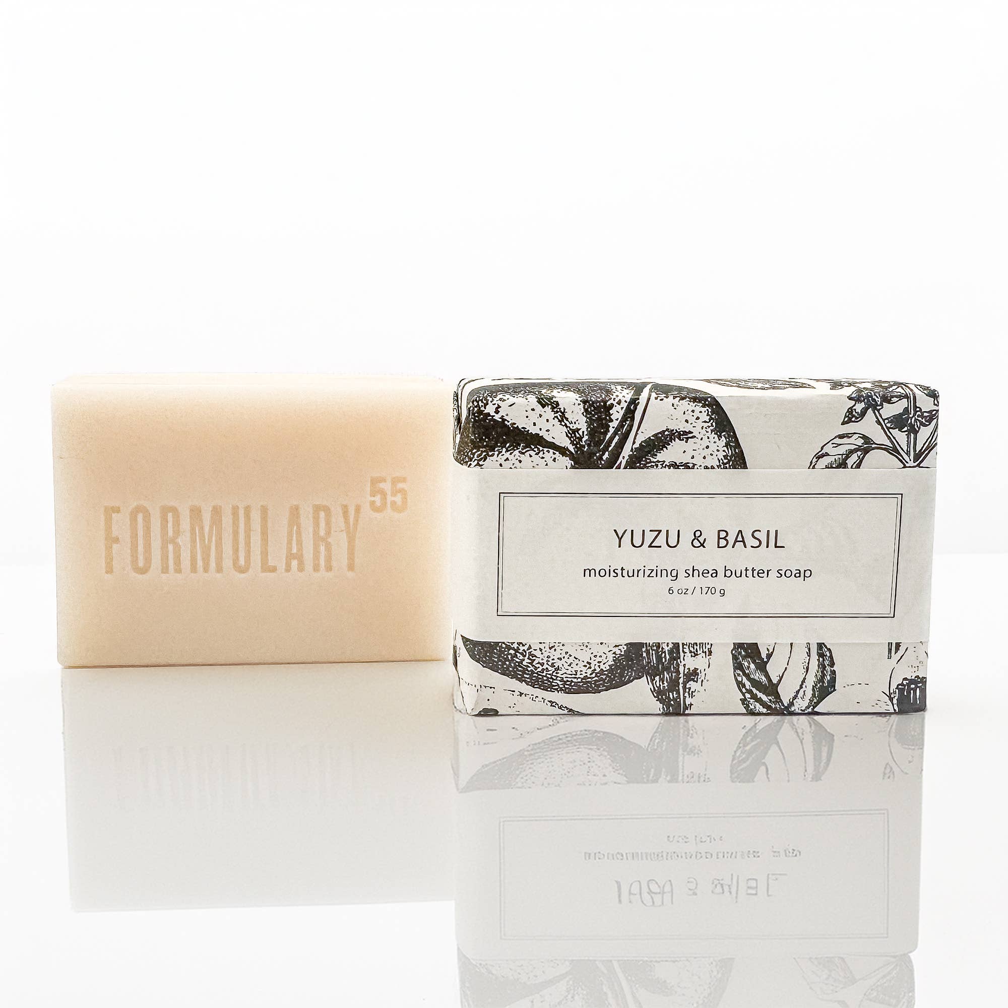 Yuzu & Basil Shea Butter Soap - Bath Bar - Box Turtle