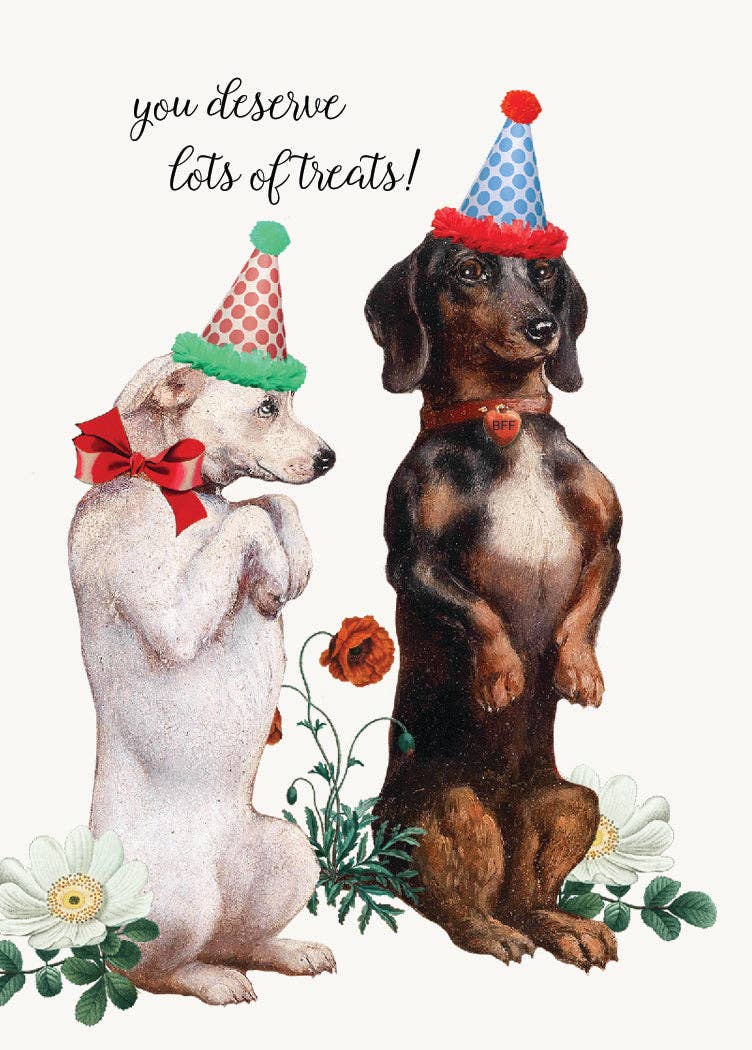 You Deserve Lots of Treats Birthday Card
