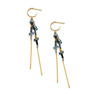 Juno Earring in Black