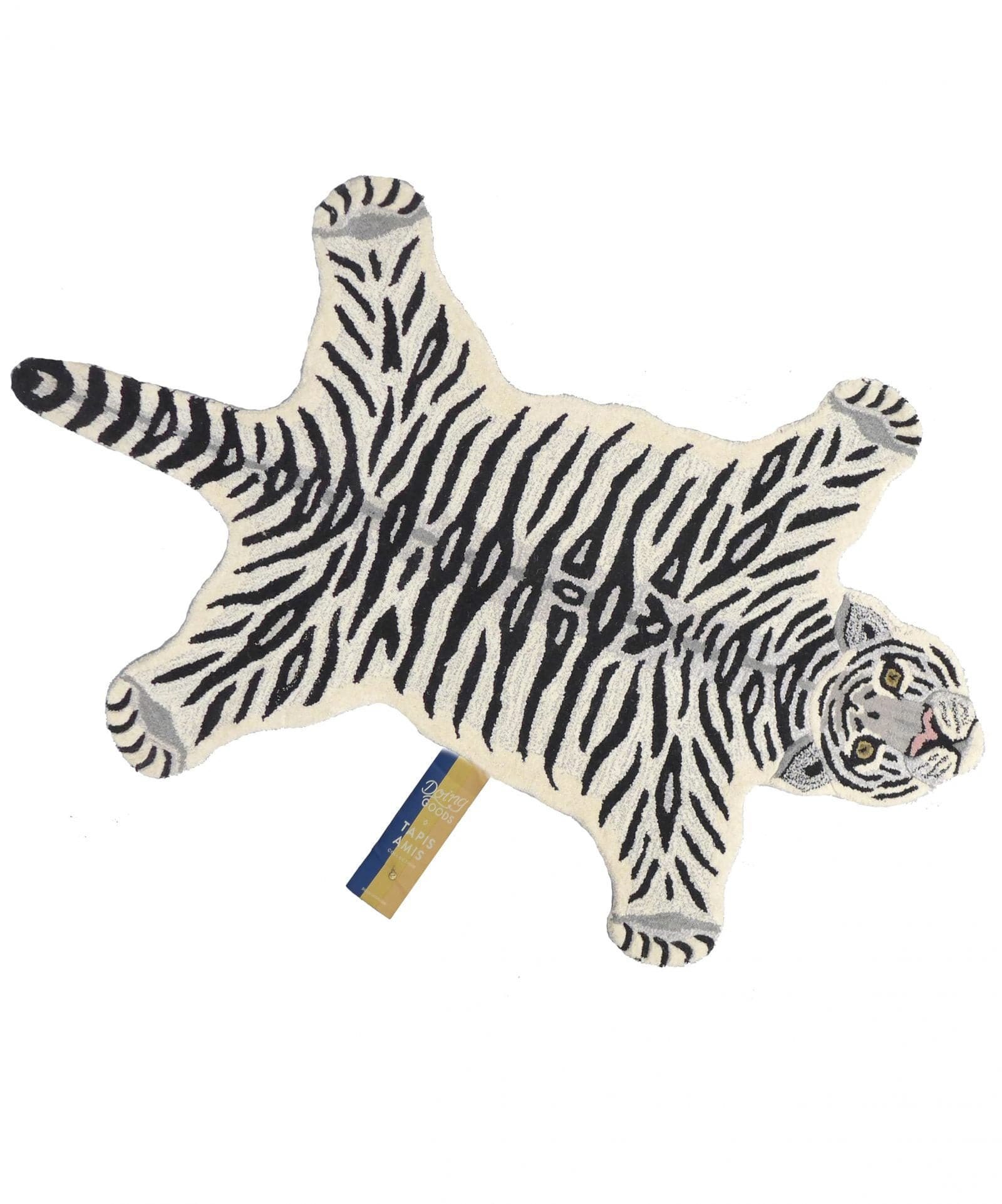 SNOWY TIGER RUG
