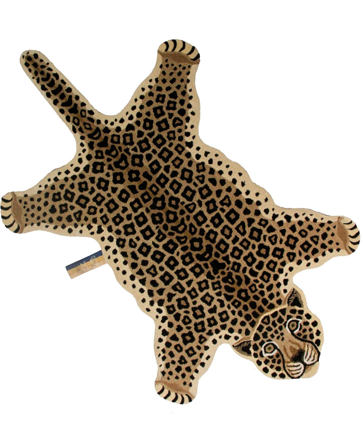 loony leopard rug