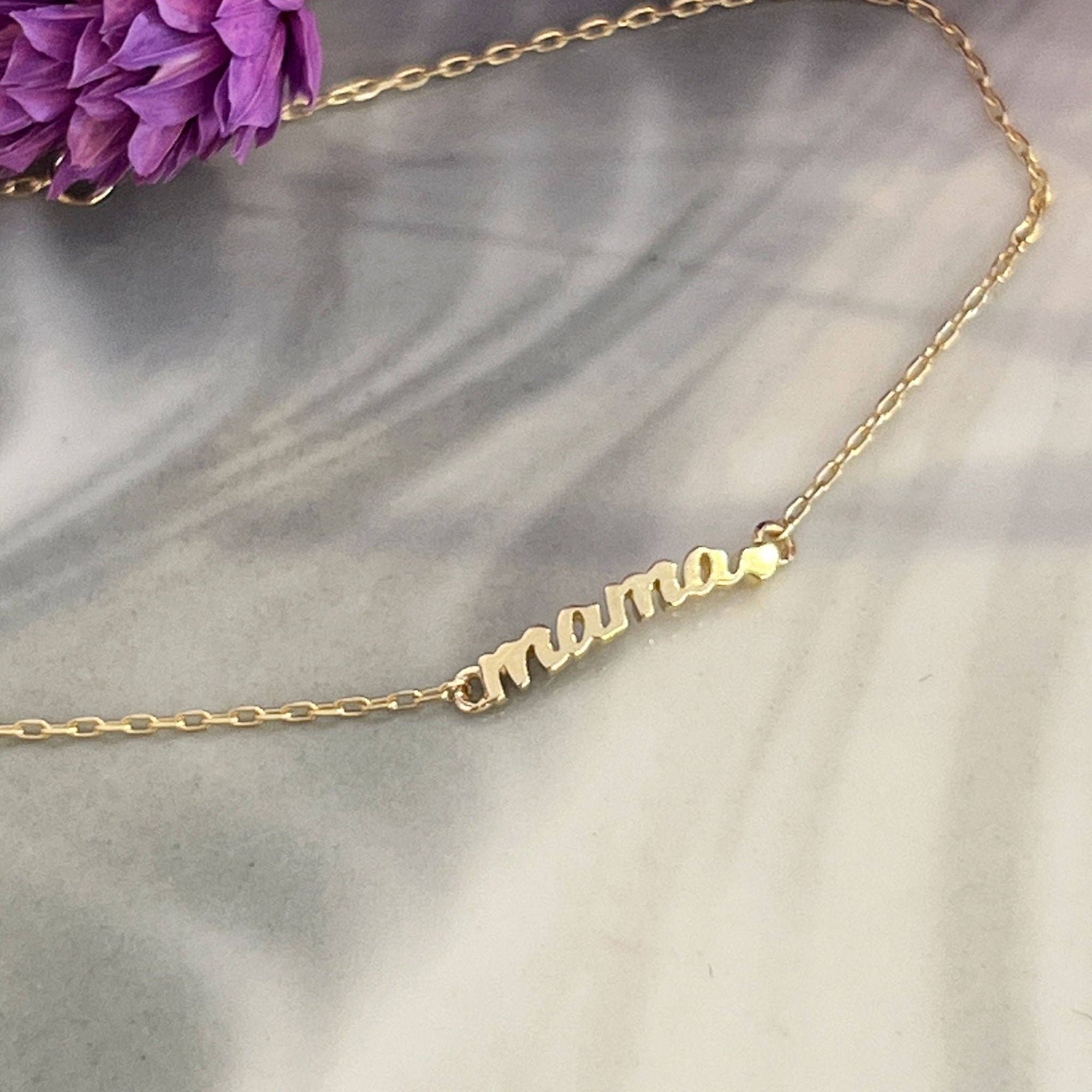 10kt Gold Mama Bracelet - Box Turtle