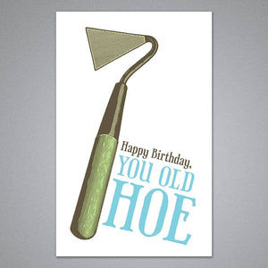 Happy Birthday You Old Hoe Card