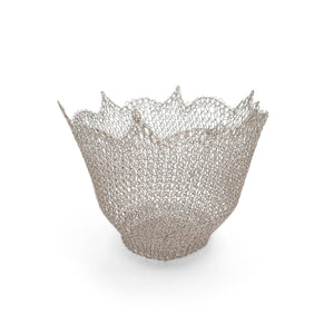 crochet wire mini basket