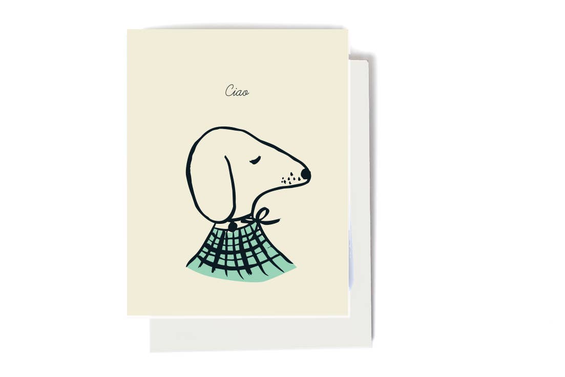 Ciao Doggie Card