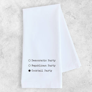 Cocktail Party - Tea Towel