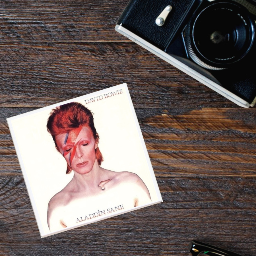 David Bowie Aladdin Sane Album Coaster