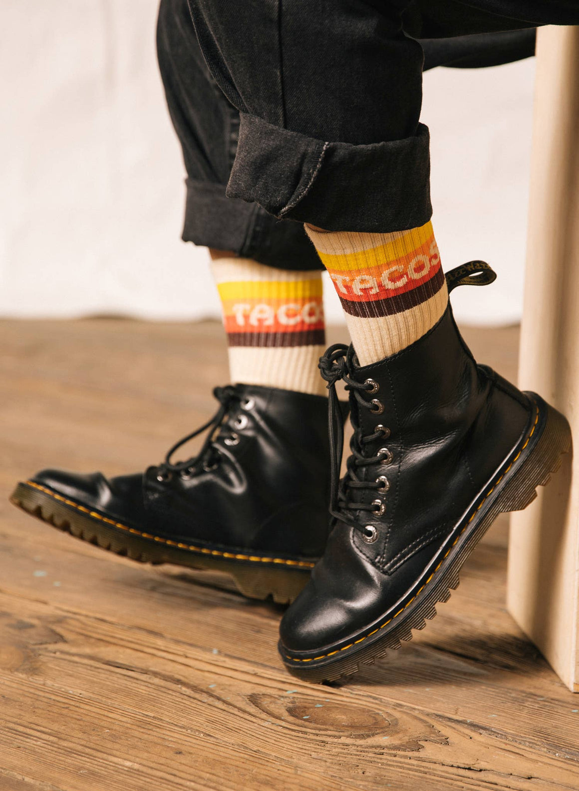 Taco Striped Socks